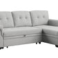 Destiny - Reversible Sleeper Sectional Sofa With Storage Chaise