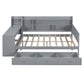Daybed With 3 Drawers USB Ports And Desk