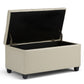 Sienna - Upholstered Storage Ottoman Bench