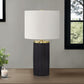 Lighting, Table Lamp, Concrete, Modern - Black