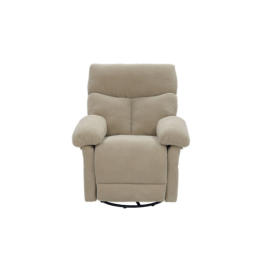 Swivel Rocker Recliner Chair With Manual Recline For Living Room