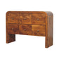 Darcy - 3 Over 3 Drawer Chest - Brown