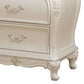 Chantelle - Nightstand With Granite Top - White