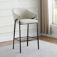 Sloped Arm Bar Stools (Set of 2)