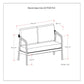 Palmetto - Outdoor Sofa - Stone Gray