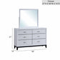 Glasgow - Dresser With 6 Drawers