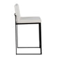Fuji - Contemporary Modern Elegance, High Back Counter Stool