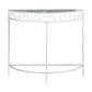 Accent Console Table For Entryway, Contemporary And Modern - White