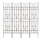 Metal Garden Trellis Rustproof For Climbing Plants Outdoor Flower Support