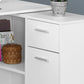 Computer Desk, Home Office, Corner, Storage Drawers, L Shape, Contemporary & Modern