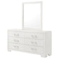 Polk - 6 Drawer Dresser With Mirror