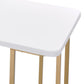 Estie - Writing Desk - White / Gold