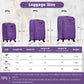 Softside Luggage Expandable Set With Duffel Bag Upright Spinner