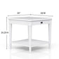 End Table With Storage Drawer