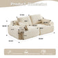 2 Seater Large Sectional Couches For Living Room