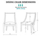 Upholstered Dining Chair With Nailhead Trim