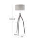 Wishbone - Contemporary Floor Lamp