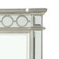 Varian - Mirrored Designed Mirror - Silver