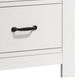 Cassini - 2 Drawer Nightstand Bedside Table - White