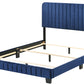 Channel Tufted Bed