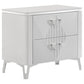 Buckley - 2 Drawer Nightstand - Gloss White