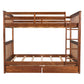 Bunk Bed With Ladders And 2 Storage Drawers