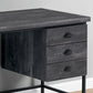 Computer Desk For Home Office, Laptop, 3 Storage Drawers, Contemporary & Moder