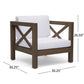 Brava - Mid - Century Modern Club Chair With Water Resistant Cushions