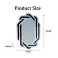 Diamond Wall Mirror - Silver