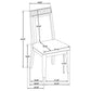 Ennis - Dining Side Chair (Set of 2) - Black