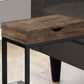 Accent Table, C - Shaped, Modern - Brown
