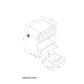 Beverly - Nightstand With Speakers, Rounded Sides - Black White