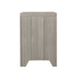 2 Drawer Nightstand - Light Gray