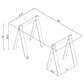 Roda - Writing Desk - Clear