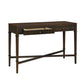 Fluted - 2 Drawer Storage Console Table - Brown