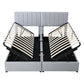 Upholstered Platform Bed With A Hydraulic Storage System