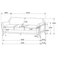 Caspian - Sofa - Gray