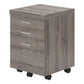 File Cabinet, Rolling Mobile, Storage Drawers, Printer Stand, Office, Contemporary & Modern