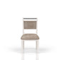 Rope Back Chair - Beige / Carmel