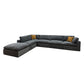 Custom Configuration Modular Sectional & Toss Pillows