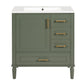 Traditional Bathroom Vanity Set With Soft Close Doors