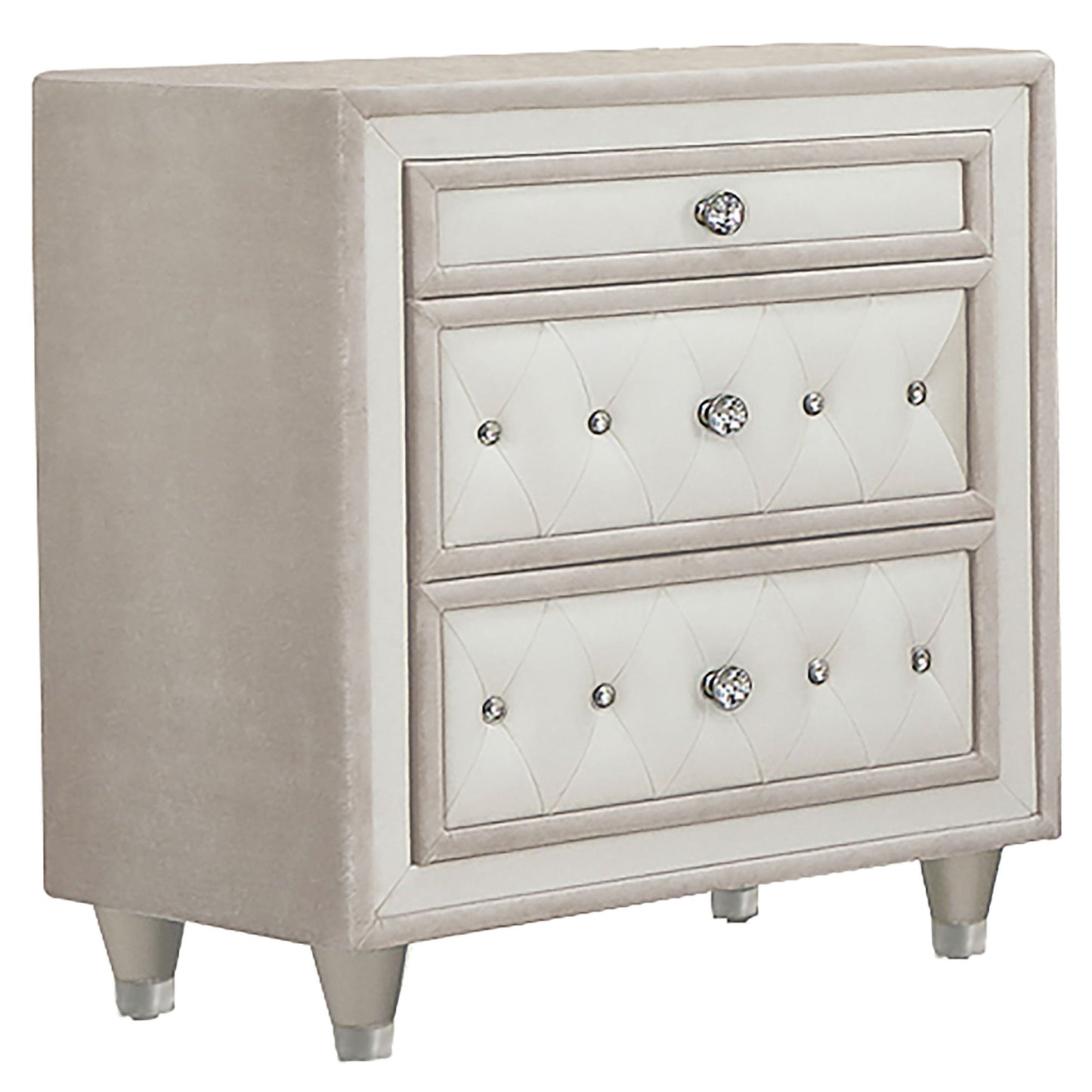 Williams - 3 Drawer Nightstand - Camel
