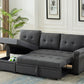 Destiny - Reversible Sleeper Sectional Sofa With Storage Chaise