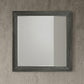 Colorado - Square Mirror (Dresser Not Included) - Charcoal