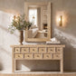 Langford - Wall Mirror - Light Brown