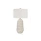 Contemporary Lighting, Table Lamp - Cream - Ceramic