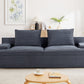 Nimbus - Oversized Full Foam 4 Seater Couch For Living Room Upholstered In Soft, Wide Armrests