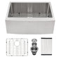 Farmhouse Kitchen Sink Stainless Steel Apron Front