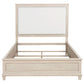 Wedner - Queen Panel Bed - Oak
