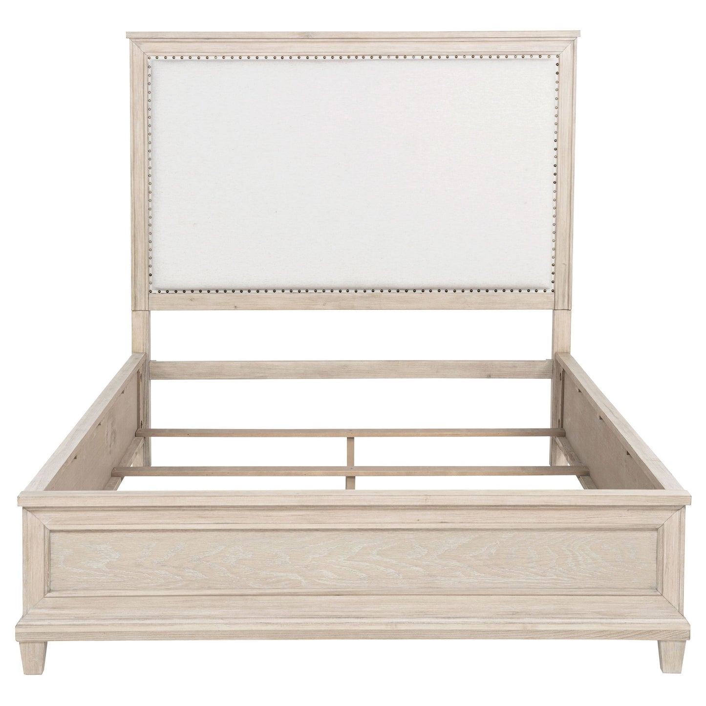 Wedner - Queen Panel Bed - Oak